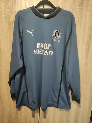 £39.99 • Buy Blue Everton 2003? Away Football Shirt Size XXL Long Sleeves