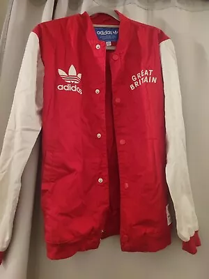 Adidas Originals Team Gb 2012 Olympics Bomber Jacket Rare Item Size M • £12