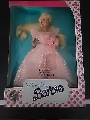 Wedding Day Barbie #9608-1990 New In Box (NIB) Box Never Opened  • $20