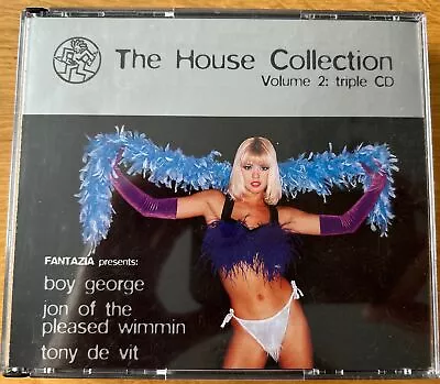 Fantazia Presents The House Collection Volume 2 Boy George Tony De Vit Wimmin CD • £2.50