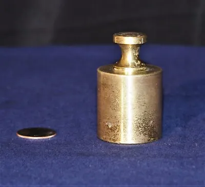 Vintage 1lb Brass Balance Scale Weight ^2780 D • $15