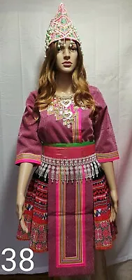 On SALE!! Hmong Clothes. New Pajntaub Outfit  • $75