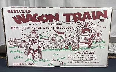 Marx Official Wagon Train Play Set Box    Series 2000  No. 4777 • $74.99