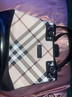 Vintage Burberry London Designer Bag • $100