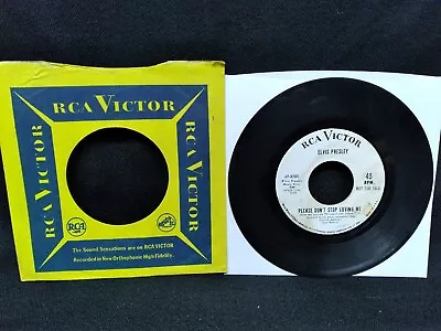 Elvis Presley Frankie And Johnny 45 RPM RCA Victor Records 47-8780 1966 PROMO • $29