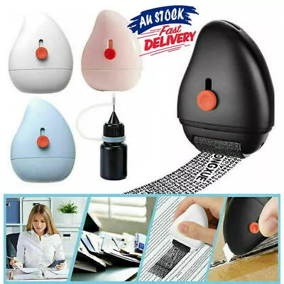 Roller Identity Theft Protection Stamp Privacy Confidential Data Guard Your ID • $9.98