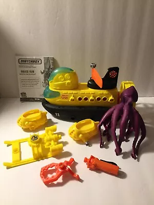 Matchbox Mega Rig Squid Sub Toys Incomplete • $11.97