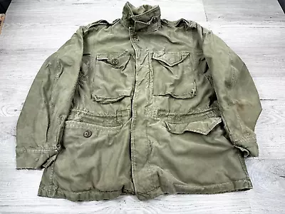 Field Jacket 36R Green Military Field Gear Equipment US Army Military M43 WW2 • $98.99