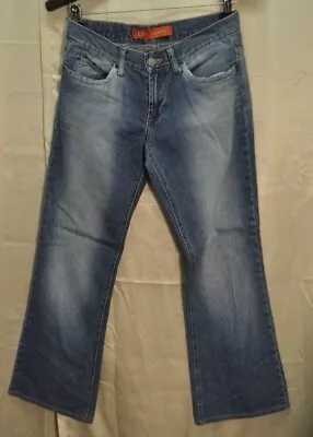 X2 Denim Laboratory Jeans Pants Sz 4 Low Rise Slimmet Fit Flare • $10.50