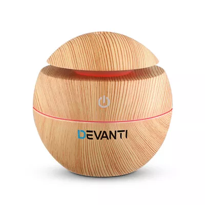 Devanti Aromatherapy Diffuser Aroma Essential Oils Air Humidifier LED Light • $13.95