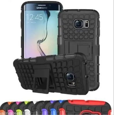 Tough Hybrid SOCCER Heavy Duty Armor Case Cover Samsung Galaxy S7 S6 S4 NONOEM • $1.99