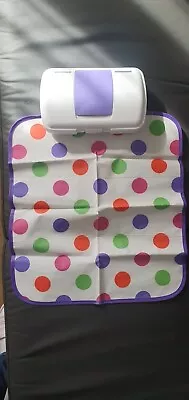 B.box Wallet Handy Nappy & Wet Wipes Travel Pack With Changing Mat (Cherry) • £10.90