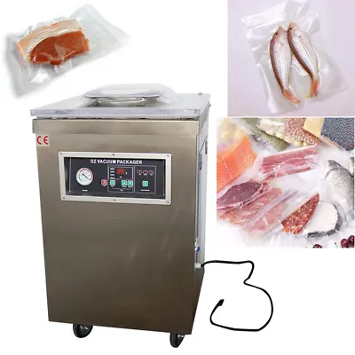 $1352.66 • Buy Single Chamber Vacuum Packaging Machine Food Packer Movable 25  X 22  110v 950w