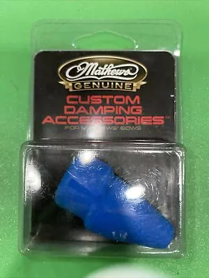 Mathews Archery Custom Damping Accessory Rubbe DDS ASY With Gel Blue • $14.99