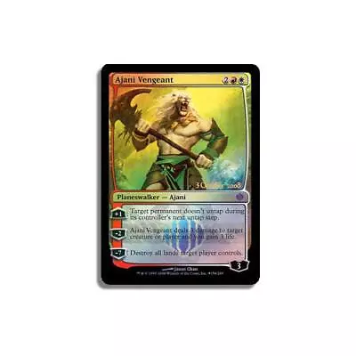 MTG FOIL Ajani Vengeant Prerelease Shards Of Alara  - Promo: Date Stamped • $1.89