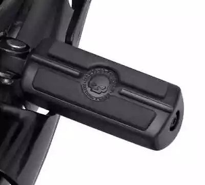 $138.99 • Buy NEW HARLEY OEM BLACK FOOT PEGS Softail Touring Dyna Sportster V Rod