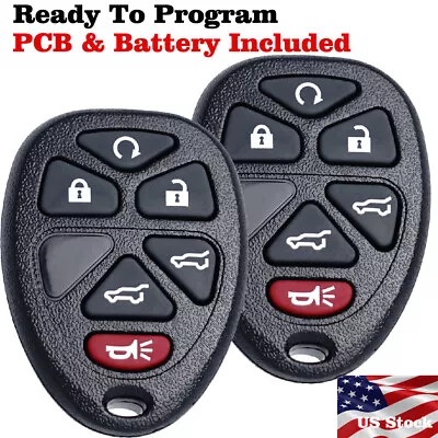 2 For 2007 2008 2009 2010 2011 2012 2013 2014 GMC Yukon Remote Key Fob • $11.88