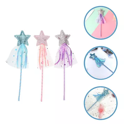3 Pcs Fairy Toys For Kids Girl Stick Clothes Teen Girls Little • £9.35
