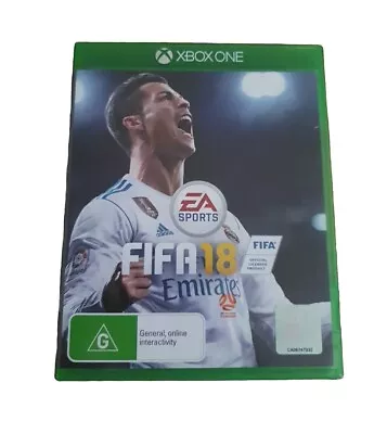 FIFA 18 Xbox One Game Very Good Condition Free Post • $5.55