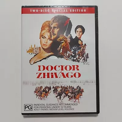 Doctor Zhivago DVD NEW Region 4 (1965) 2-disc Special Ed/Omar Sharif • $8.45