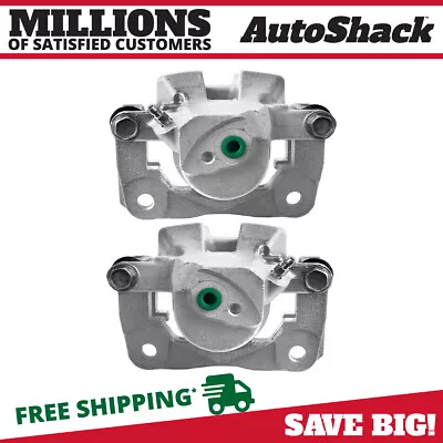 Rear Brake Calipers W/ Bracket Pair 2 For 2006-2012 Toyota RAV4 2.4L 2.5L 3.5L • $83.97