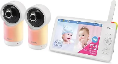 VTech RM7766-2HD Digital 7  Video Monitor With TWO Cameras - USED  • $59.99