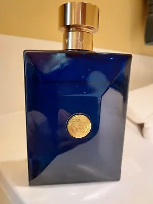 Large 6.7 Oz- Versace Pour Homme Dylan Blue EDT - NEW! - 100% Authentic   • $89