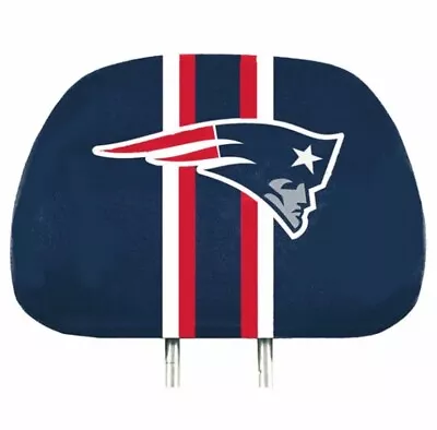 New England Patriots 2-Pack Color Print Auto Car Truck Headrest Covers  • $12.99