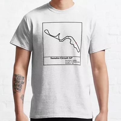 SALE! Suzuka Circuit GP (Black) MotoGP Race T-Shirt For Fan • $25.99