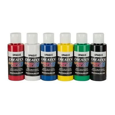 £38 • Buy Createx Airbrush Paint - 5803 Opaque Set 6 X 60ml