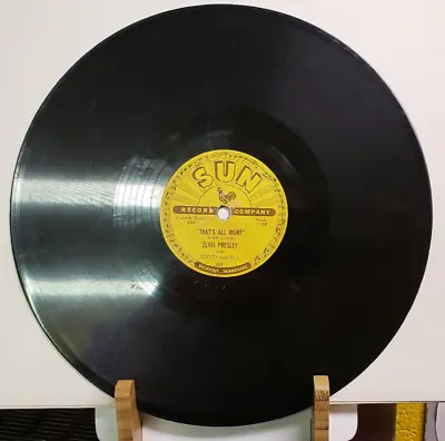 Elvis Presley - 78 That's All Right / Blue Moon Of Kentucky  SUN 209 U-129-2 #72 • $1000