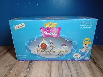 Vtg 90s Mr. Christmas Disney Cinderella Pumpkin Carriage Classics Open Box New • $79.99