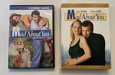 Mad About You Seasons 1 & 2 Combo Pack & Season 3 DVD Paul Reiser & Helen Hunt • $5.99