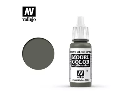 Vallejo Model Color Paint - German Field Grey Wwii 17ml - 70.830 • £2.95