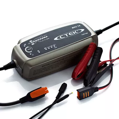 CTEK MXS 10 Amp Smart Battery Charger 12V Car Caravan RV Boat Marine AGM • $337