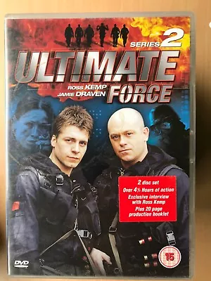 £6 • Buy Ultimate Force Season 2 DVD Box Set British War TV Series W/ Ross Kemp 2-Discs