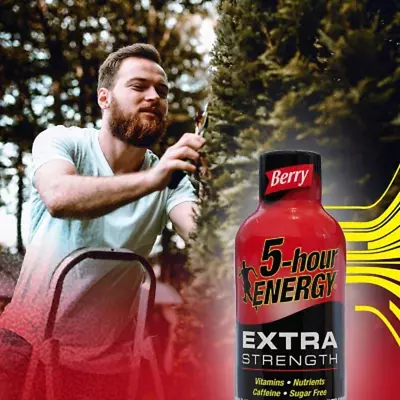 5 Hour Energy Shot Extra Strength Berry Flavor 24 Ct 1.93 Oz Sugar Free Five Hr • $69.63