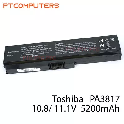 Laptop Battery For Toshiba Satellite C660 C665 Notebook PA3817U-1BRS PABAS228 • $41.85