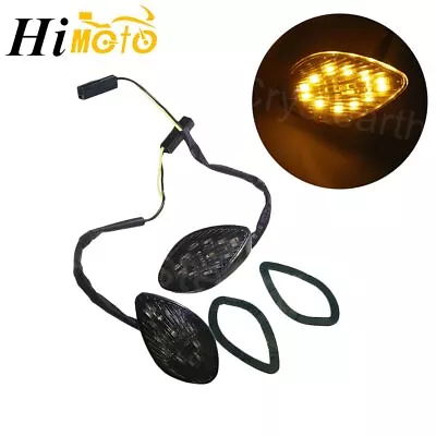 For Honda Grom CBR 600 F3 F4i 1000RR Amber LED Turn Signal Lights Flush Mount • $9.49