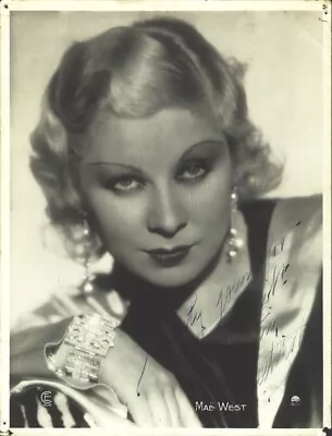 Mae West - Autographed Inscribed Photograph • $360