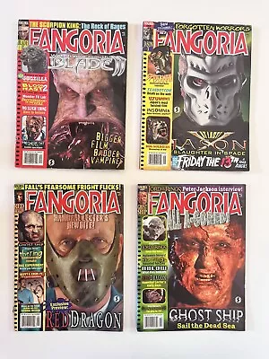FANGORIA MAGAZINE LOT Of 4 (Includes Issues 211 212 216 And 217) • $20