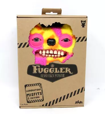 Fuggler Funny Ugly Monster Laboratory Misfits Old Tooth Pink Orange Plush Toy  • $19.50