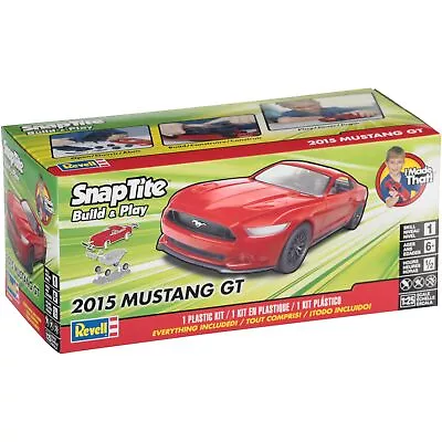 Revell 2015 MUSTANG GT 1/25 Scale Plastic SnapTite Model Kit 85-1694 SEALED • $24.97