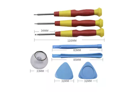 £1.99 • Buy 8 Piece Repair Opening Screwdrivers Tools Set For Mobile Phones, Tablet, PDA, PC