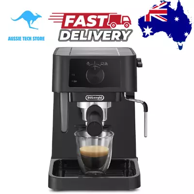 DéLonghi 1L Stilosa Manual Coffee Machine Espresso Coffee Machine 1100W 220-240V • $199.95