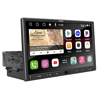 ATOTO S8 Ultra Plus 10  Single-DIN Car Stereo Head Unit GPS Track Navi 4G Radios • $799.99