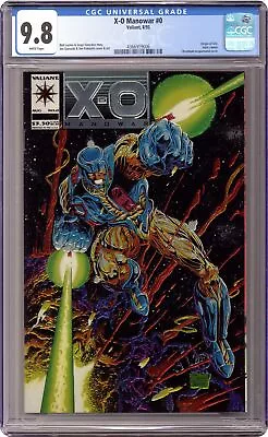 X-O Manowar #0A Regular CGC 9.8 1993 4366919006 • $43