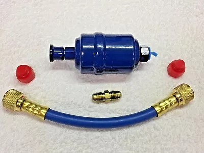$26.95 • Buy RECOVERY UNIT, Vacuum Pump, Pre-Filter-Drier Kit With HOSE, CAP Male Adapter