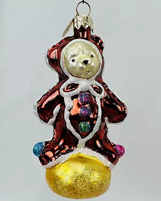 Radko Muffy Vanderbear Ginger Bear Gingerbread Man Christmas Ornament 98-NAB-02 • $39.95