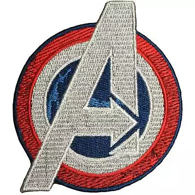 Marvel Comics Universe Avengers Classic 'A' Logo Iron On Applique Patch • $12.95